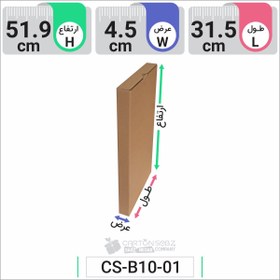 تصویر جعبه مدل دار دایکاتی کد CS-B10-1 