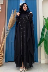 تصویر لباس کوکتل بلند اسلیمی زنانه TRENDTESETTÜR | 23YABLTR9773 