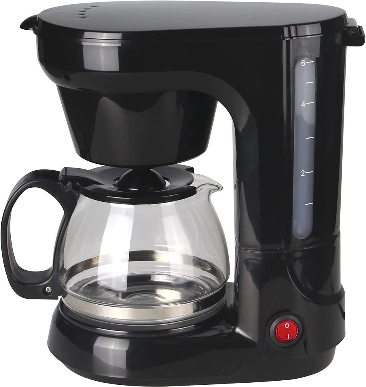 BLACK+DECKER Coffee Machine, 650W, 360ml Travel Mug, Black - DCT10