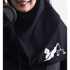 تصویر مقنعه وکالت نقاشی 