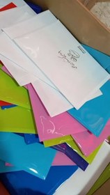 تصویر پوشه دکمه دار طلقی 