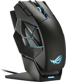 تصویر ماوس گیمینگ بی سیم ایسوس مدل راگ اسپاتا X Asus ROG Spatha X Wireless Gaming Mouse