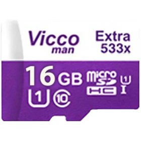 تصویر کارت حافظه microSDHC ویکو من Extra 533X ظرفیت 16 گیگابایت کارت حافظه microSDHC ویکو من Extra 533X ظرفیت 16 گیگابایت