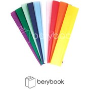 تصویر کاغذ کشی تک رنگ قرمز سایز ۵۰*۲۰۰ سانت 