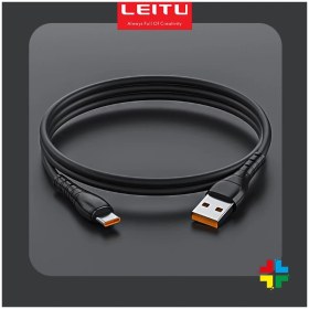 تصویر کابل USB به USB-C لیتو مدل LD-3 طول 1 متر Leitu LD-3 USB To USB-C Cable 1.0m