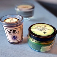 تصویر شمع معطر شیشه ای ( بسته ۲ عددی ) 