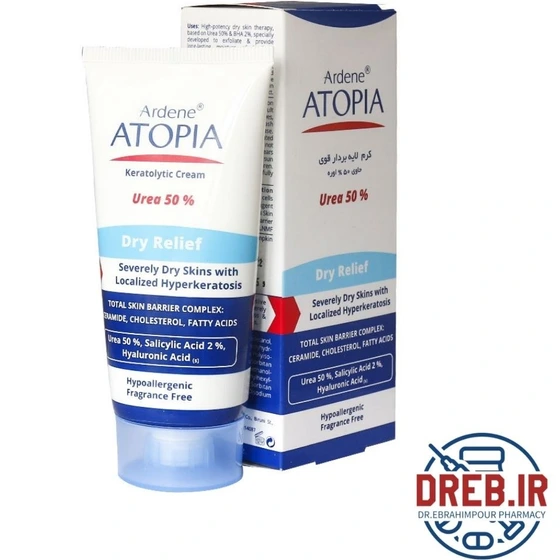 خرید و قیمت کرم اوره 50 درصد اتوپیا آردن _ Arden Atopia Keratolytic ...