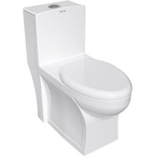 تصویر توالت فرنگی آدنیس چینی کرد Adnis Toilet