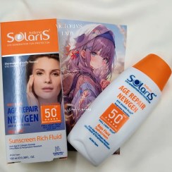 تصویر ضد آفتاب ضد چروک 50 SPF پوست های خشک Solaris (سولاریس) 