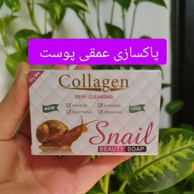 تصویر صابون و لایه بردار حلزون 