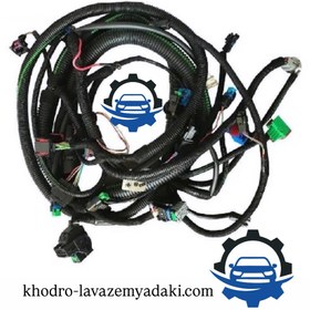 تصویر سیم کشی 405 مدل بوش 7.4.4 Wiring Diagram for Peugeot 405 Bosch 7.4.4 Model