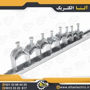 تصویر بست چنگالی گالواانیزه سرد سایز 25-18 میلیمتر بست چنگالی گالواانیزه سرد سایز 25-18 میلیمتر