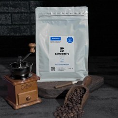 تصویر دان قهوه میکس 50 روبوستا 50 عربیکا (آواسا) 1 کیلوگرمی 