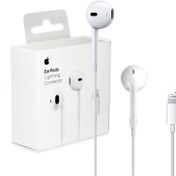 تصویر هندزفری سیم دار اپل ایرپاد EarPods Lightening اصلی 