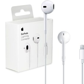 تصویر هندزفری سیم دار اپل ایرپاد EarPods Lightening اصلی 