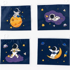 تصویر پوشه زیپ دار A5 - کد 