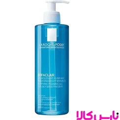 تصویر ژل شستشوی پوست چرب افکلار لاروش پوزای حجم 400 میل LA ROCHE-POSAY Effaclar Purifying Foaming Gel 400ml