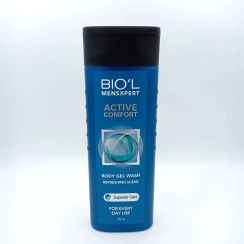 تصویر شامپو بدن مردانه مدل Active Comfort حجم 315 میلی لیتر بیول Biol Active Comfort Body Wash for Men 315ml