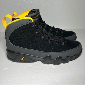 Jordan 9 black and yellow sale