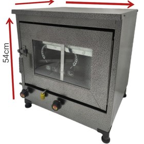 تصویر تنور گازی بزرگ رنگی 