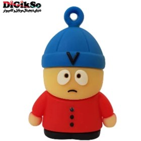 تصویر فلش کینگ فست مدل South Park Kidrobot BO-19 با ظرفیت 32 گیگابایت Kingfast South Park Kidrobot BO-19 USB2.0 32GB Flash Memory