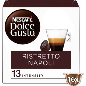 تصویر کپسول قهوه دولچه گوستو ریسترتو ناپولی استایل | Dolce gusto Ristretto Napoli style 