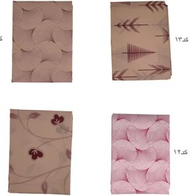 تصویر پرده حمام طرحدار 