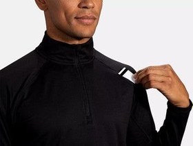 تصویر نیم زیپ ورزشی مردانه بروکس 211298537 Brooks Men's Dash 1/2 Zip