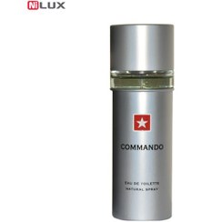 تصویر ادکلن نیو برند کوماندو مردانه 100میل NEW BRAND COMMANDO EAU DE TOILETTE