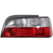 تصویر چراغ خطر عقب پژو پارس جمع ساز جفتی سفید و دودی 