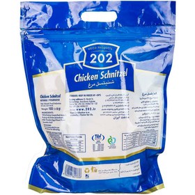 تصویر 202 شنیتسل مرغ 1000گرمی 