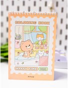 تصویر دفتر رنگ آمیزی کودک پیتیکو صفحه مقوایی ضخیم - جلد 