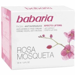 تصویر کرم ضدچروک روز و شب رزا باباریا 125 میل Babaria day and night anti-wrinkle cream