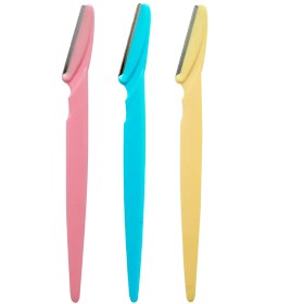 تصویر تیغ اصلاح ابرو و صورت تایکی (Thkie) مدل ساده (پک 3 عددی دقیق) 