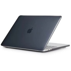 تصویر قاب محافظ مک بوک مدل طلق مات دودی Protective case for Macbook model Talaq matte smoke