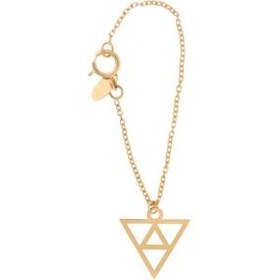 تصویر آویز ساعت طلا 18 عیار زنانه طرح مثلث کد SG344 