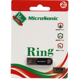 تصویر فلش 16 گیگ میکروسونیک Microsonic RING Microsonic RING USB 2.0 16GB Flash Memory