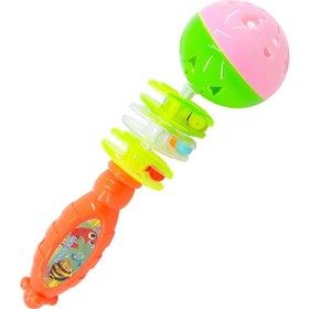 تصویر جغجغه رنگی کودک 