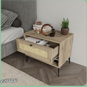 تصویر پاتختی حصیری دکوکاران مدل PT121 