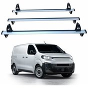 تصویر جعبه بار سقفی TOYOTA PROACE نردبان حامل خودرو سیستم های حمل سری کاربردی 3 قطعه auto paw 