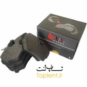 تصویر لنت ترمز جلو 405 سرامیکی برانور 