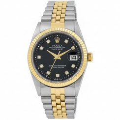 تصویر ساعت مچی مردانه رولکس ROLEX مدل 1094 Rolex men's wristwatch DAY DATE | black screen model - 1094