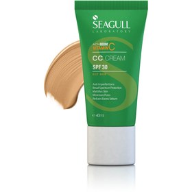 تصویر کرم رنگی متعادل کننده چربی پوست سی گلSPF30 (سی سی کرم سی گل) Seagull ACN Pro CC Cream