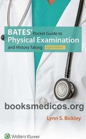 تصویر [PDF] دانلود کتاب Bates' Pocket Guide To Physical Examination And History Taking, 8th ed, 2016 