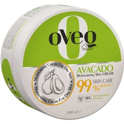 تصویر کرم مرطوب کننده اوک شاین مدل آووکادو مناسب پوست های خشک حجم ۲۰۰ میل کاسه ای 