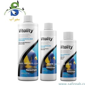 تصویر محلول 250 میلی ویتالیتی سیچم Seachem Vitality Seachem Vitality