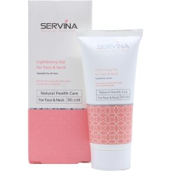 تصویر ژل روشن کننده صورت و گردن سروینا Servina Lightening Gel For Face 50ml