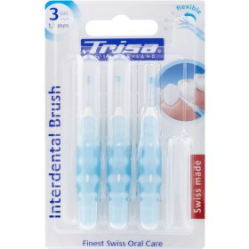 تصویر براش بین دندانی پروفشنال 1.1 میلیمتری آبی تریزا TRISA Professional Interdental Toothbrush With Large Brush 3pcs