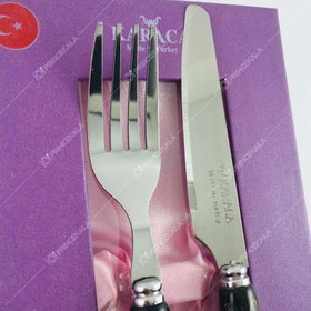 تصویر کاردو چنگال ماربل 