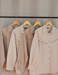 تصویر شومیزمانتویی زیتون 